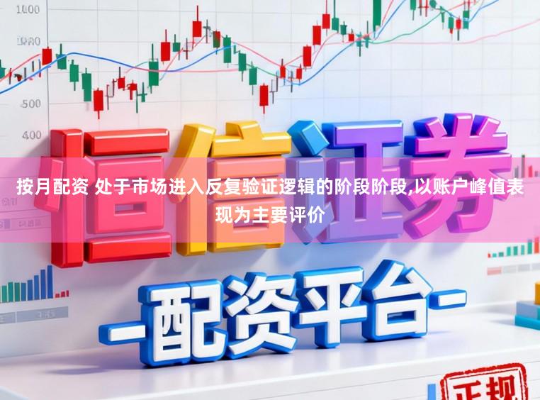 按月配资 处于市场进入反复验证逻辑的阶段阶段,以账户峰值表现为主要评价