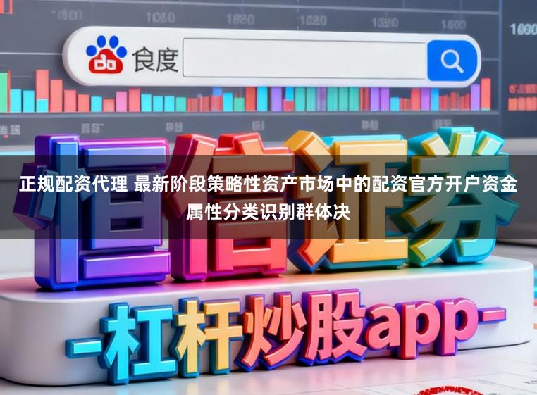 正规配资代理 最新阶段策略性资产市场中的配资官方开户资金属性分类识别群体决